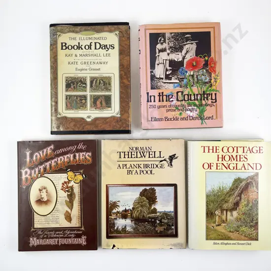 Five Vintage Country & Gardening Related Books