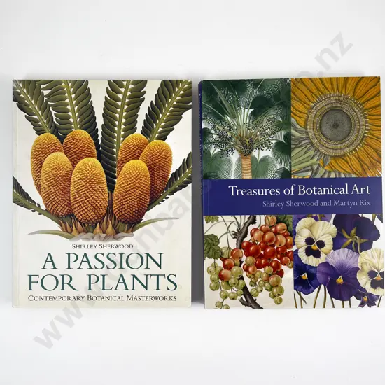 Treasures of Botanical Art by S Sherwood & M Rix