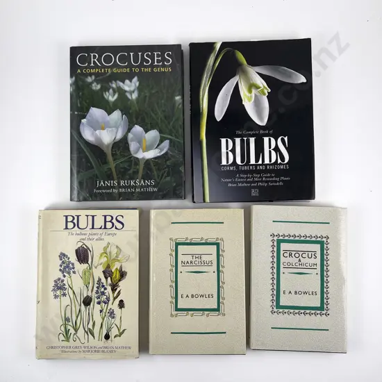 Five Volumes Relating To Bulbs