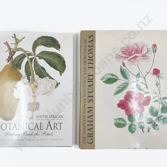 Two Volumes Relating to Botanical Illustration