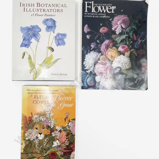 The Flower Game By Fleur Cowles & Two Others