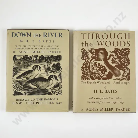 Down The River & Through The Woods Both By H E Bates