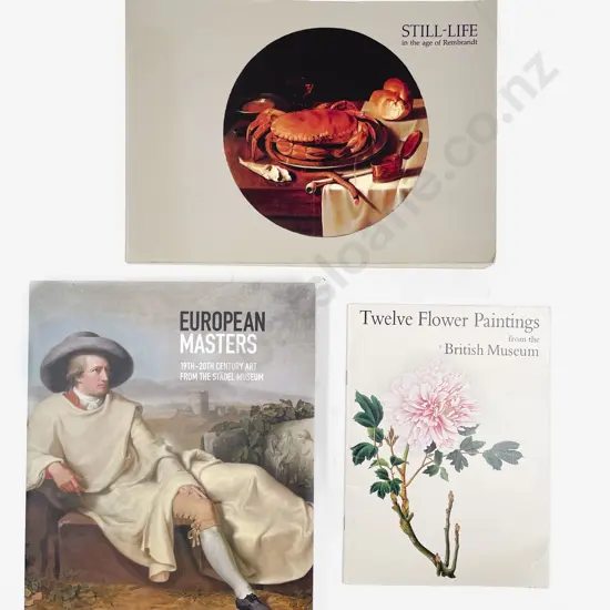 Three Volumes Relating To Fine Art