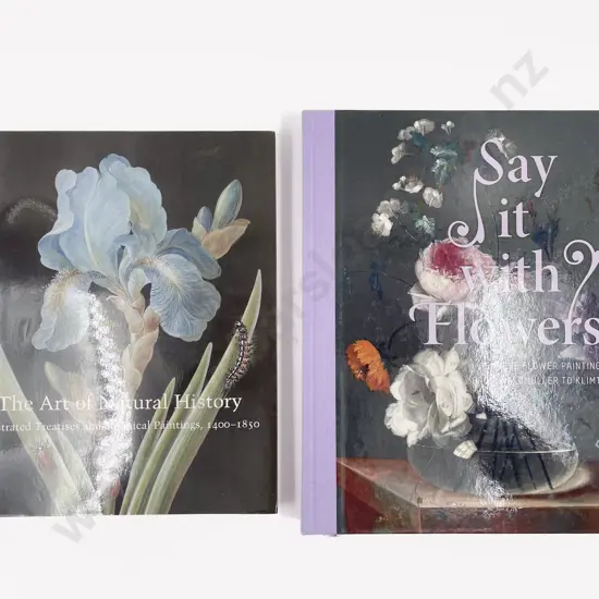 Two Volumes Relating to Botanical Illustration