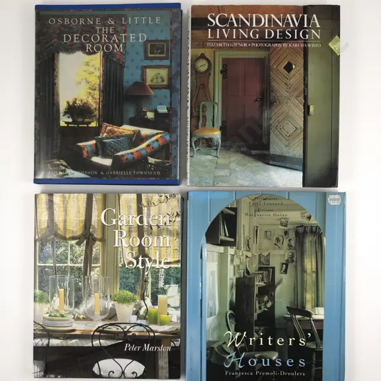 Four Interior Design Related Volumes