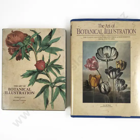 Two Volumes Relating To Botanical Illustration