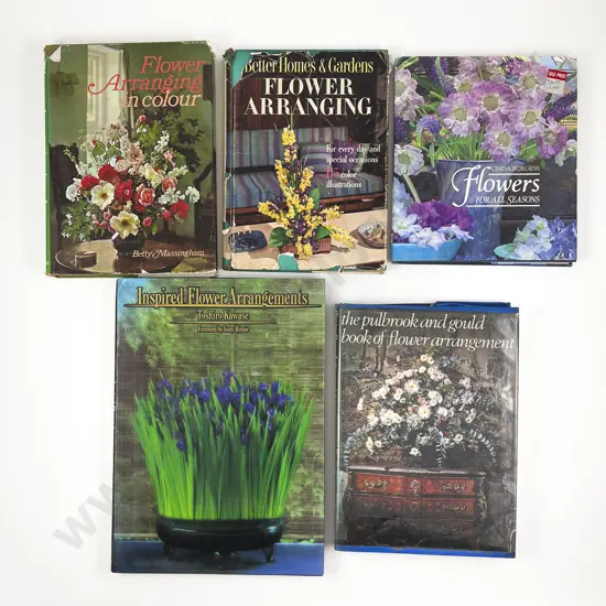 The Pulbrook & Gould Book of Flower Arrangement & Four Others