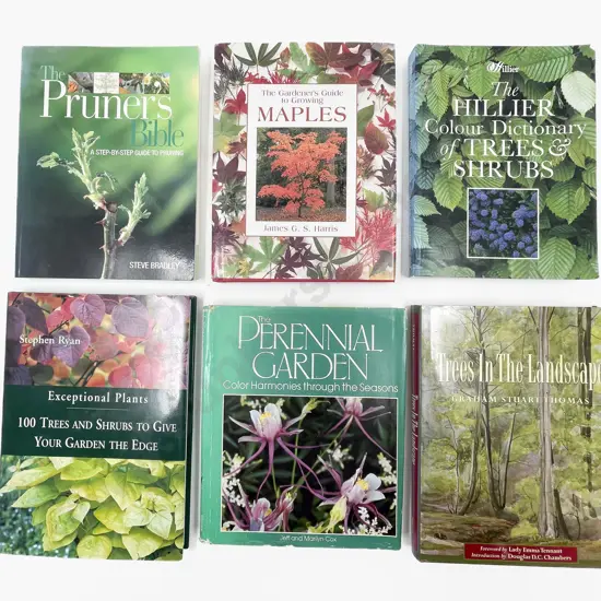 Six Assorted Gardening Volumes