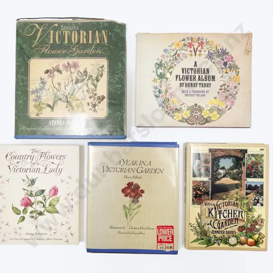 Five Books Relating to Victorian Gardening