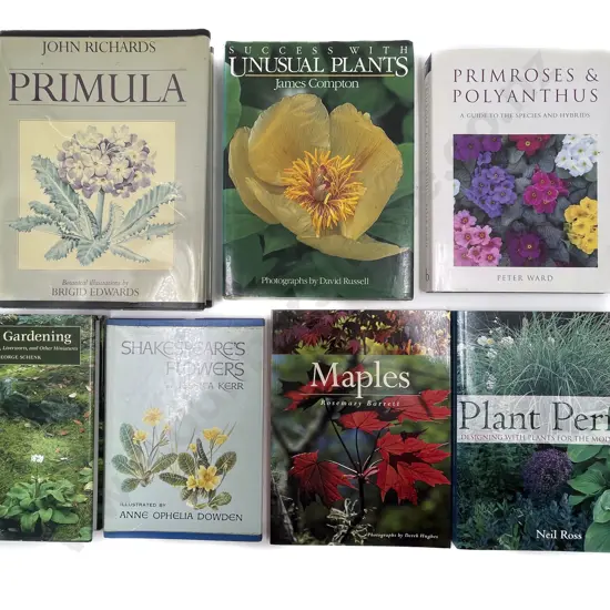 Seven Assorted Gardening Books