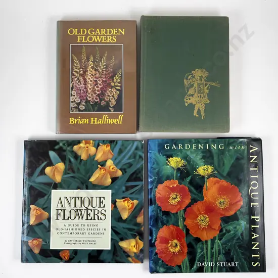 Antique Flowers by K Whiteside & Three Others