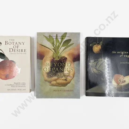 Three Volumes Relating to Plants & Botany