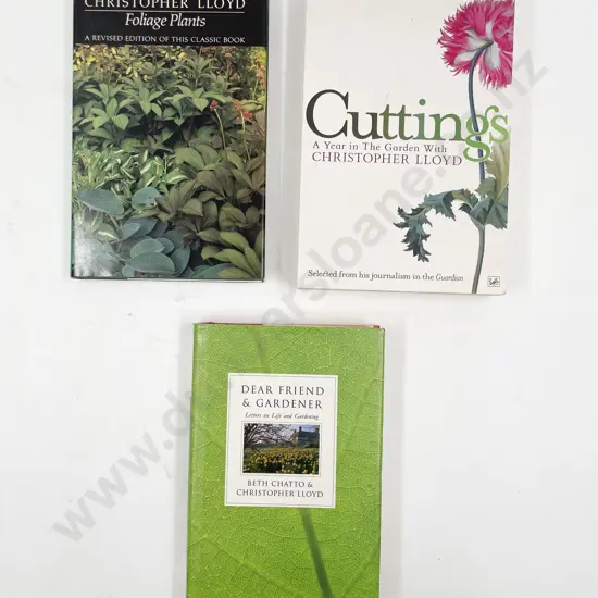 Three Volumes by Christopher Lloyd