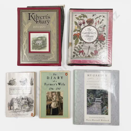 Five Assorted Historical Gardening Volumes