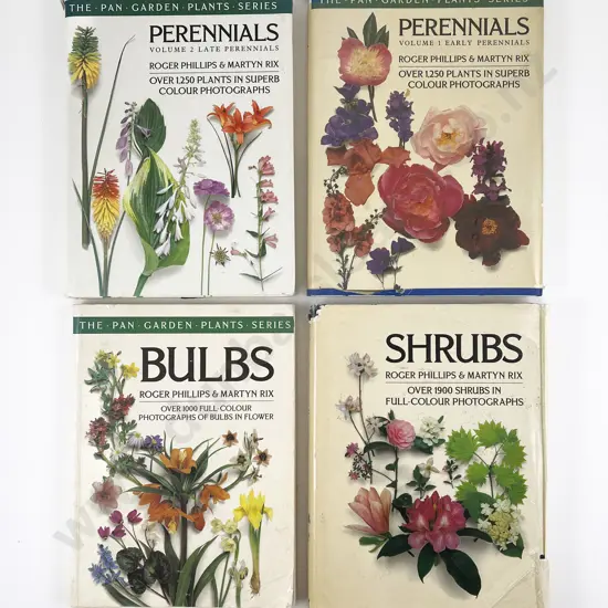 Four Large Volumes by Roger Phillips & Martyn Rix