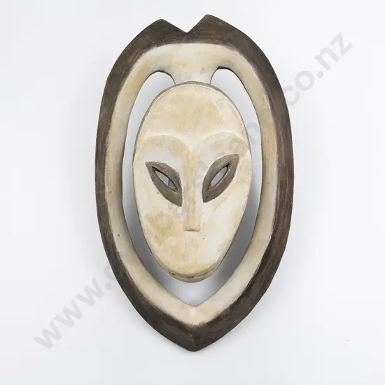 A Kwele Mask From Gabon