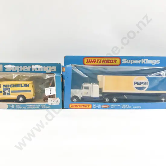 Matchbox Boxed Super King K-31 and K-11