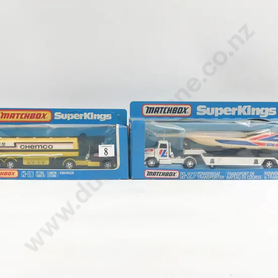 Matchbox Boxed Super King K-27 and K-16