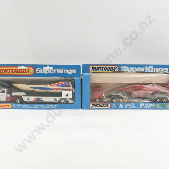 Matchbox Boxed Super King K-27 and K-106