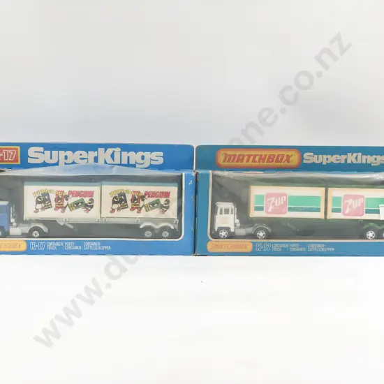 Matchbox Boxed Super King K-17 x2