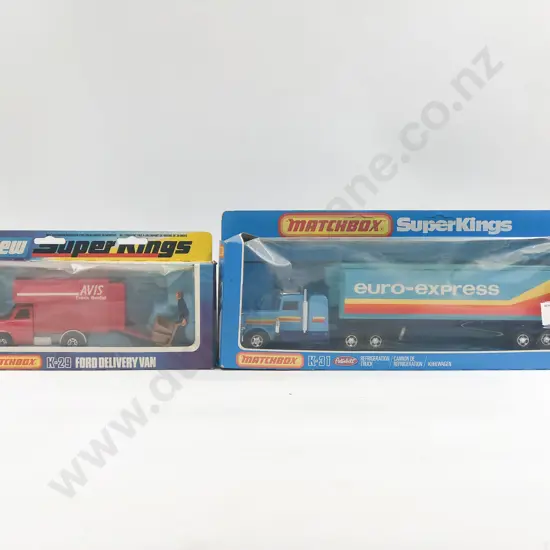Matchbox Boxed Super King K-31 and K-29