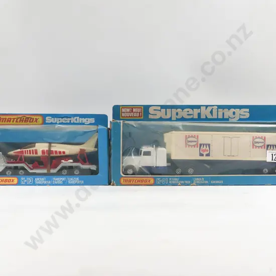 Matchbox Boxed Super King K-31 and K-13