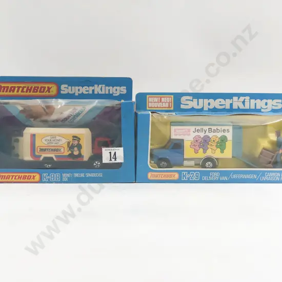Matchbox Boxed Super King K-29 and K-88