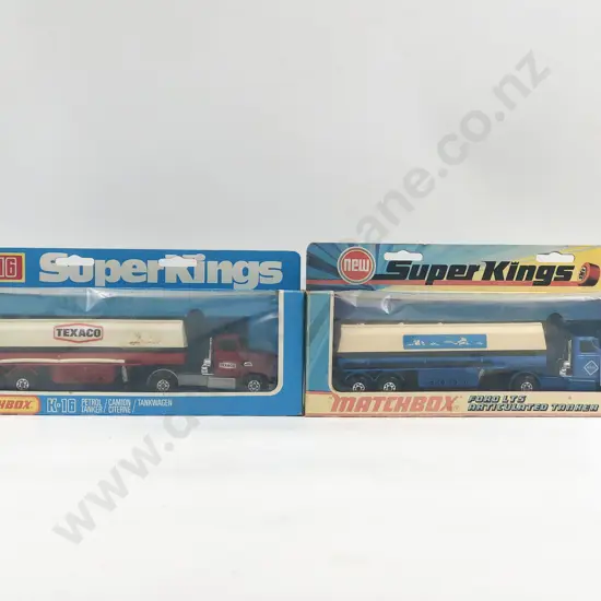 Matchbox Boxed Super King K-16 x2