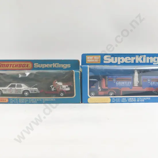 Matchbox Boxed Super King K-33 and K-91