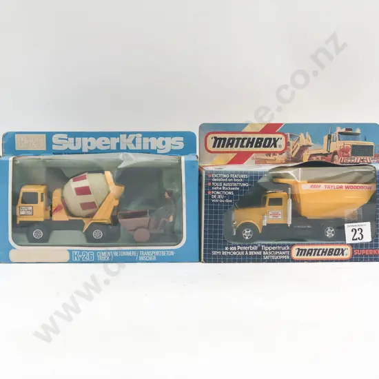 Matchbox Boxed Super King K-105 and K-26