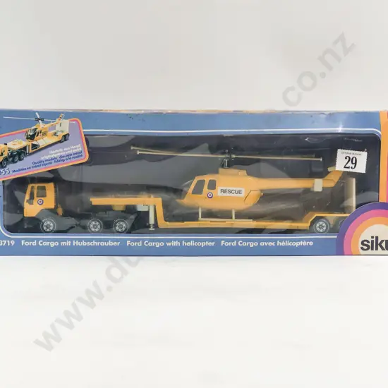 Siku Boxed 4719 Ford Cargo with Helicopter
