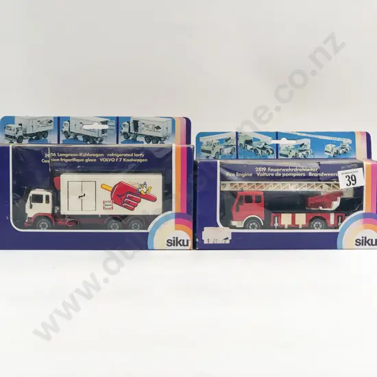 Siku Boxed 2819 & 2916 Models