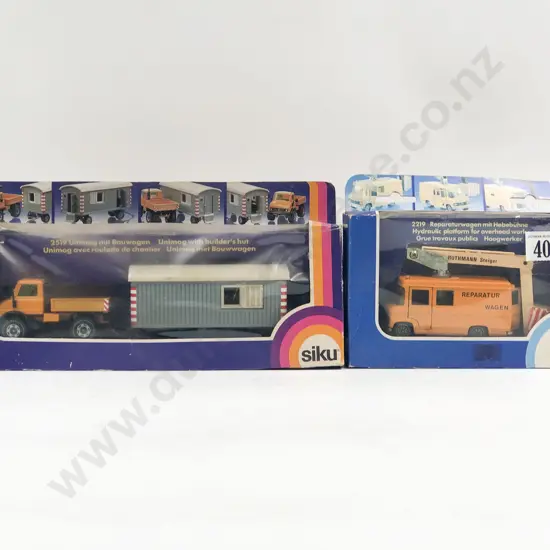 Siku Boxed 2219 & 2519 Models