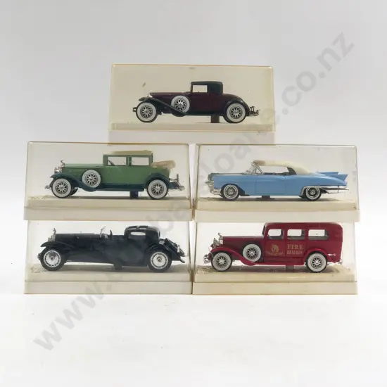 Five Solido Boxed Models