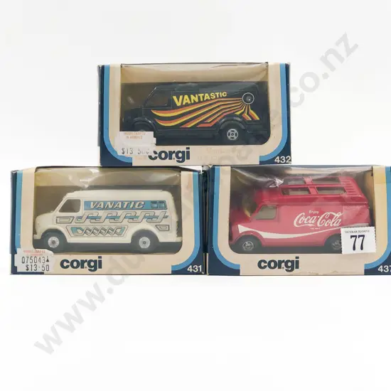 Corgi Boxed 431 432 437