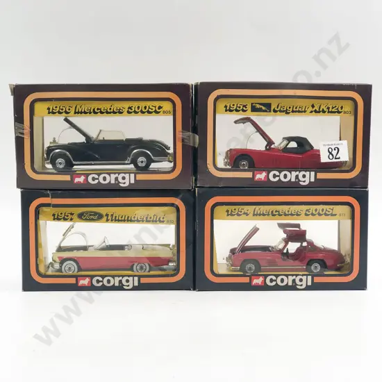 Corgi Four 50's Classics Boxed Models