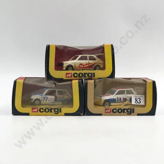 Corgi Three Boxed Models