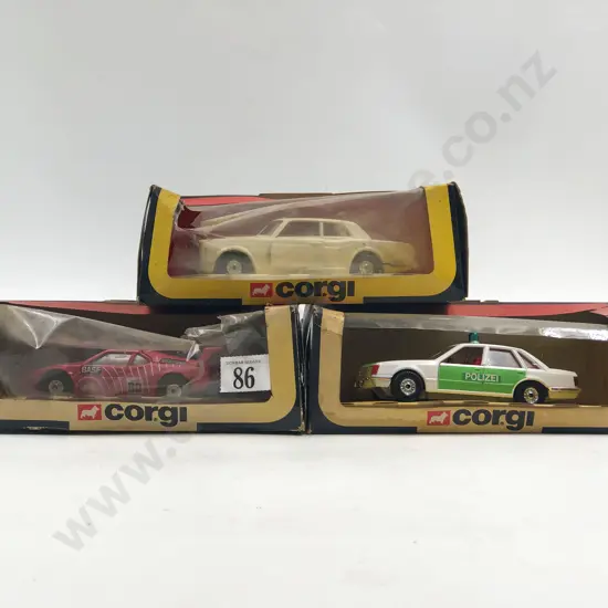 Corgi Three Boxed Models