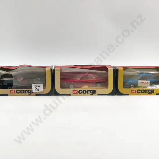 Corgi Three Boxed Models