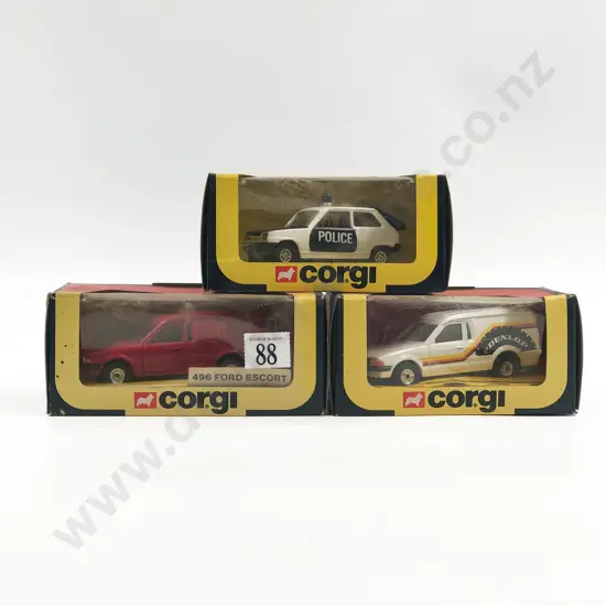 Corgi Three Boxed Models