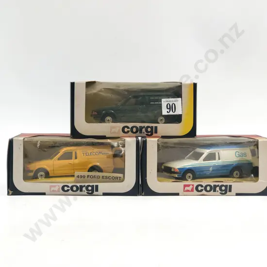 Corgi Three Boxed Models