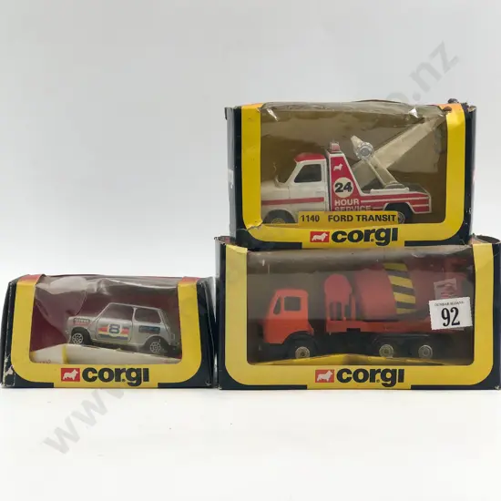 Corgi Three Boxed Models