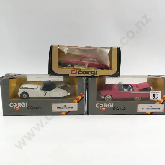 Corgi Three Boxed Models