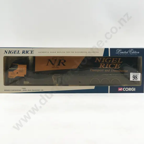 Corgi Boxed 75605 Nigel Rice Transport Ltd