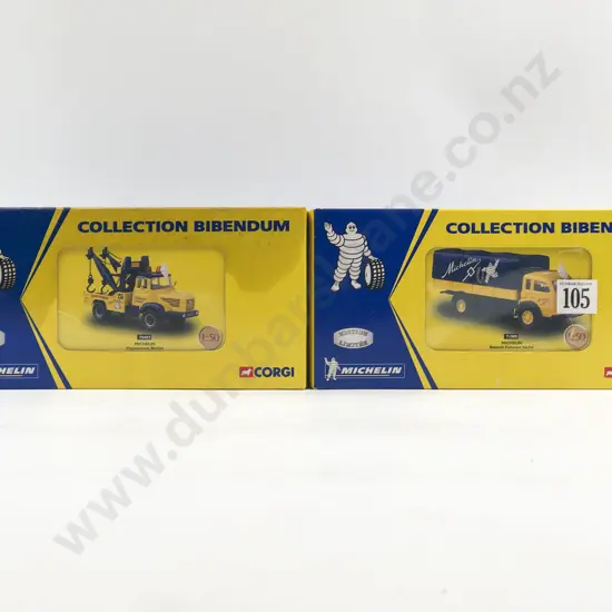 Corgi Boxed Collection Bibendum Michelin Depanneuse Berliet and Renault