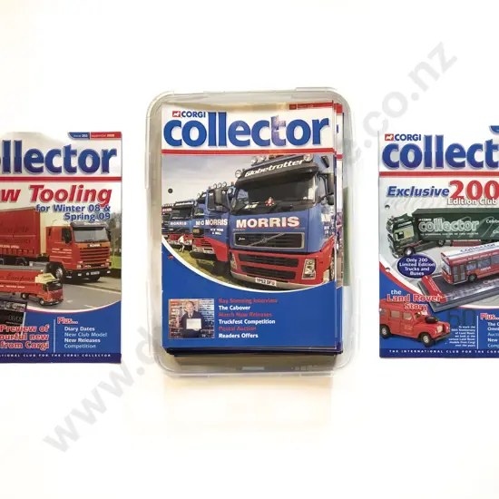 Qty Corgi Collector Magazines