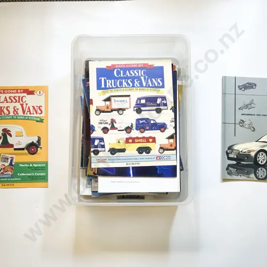 Qty Various Mainly 1:18 Scales Manufacture Catalogues