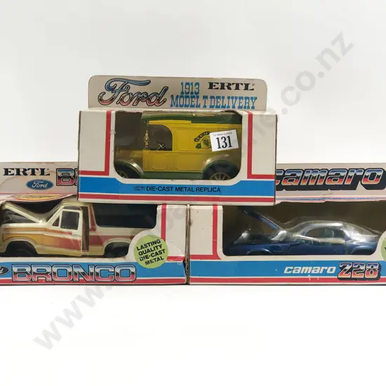 Ertl Three Boxed 1:25 Models