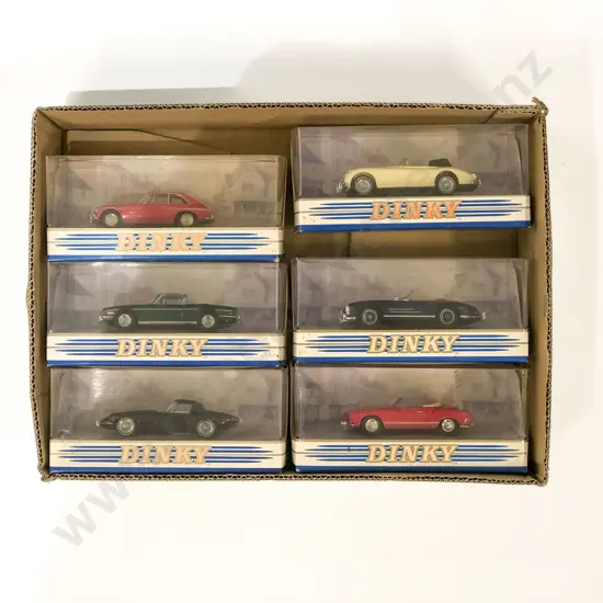Matchbox Dinky Six Boxed Models