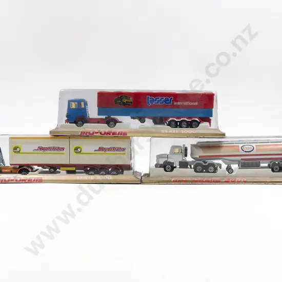 Majorette 3000 Three Boxed Models